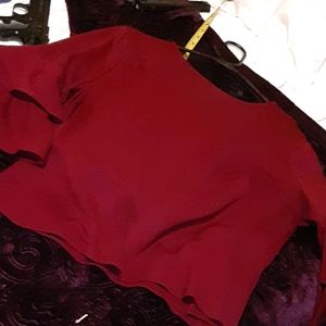 Deep wine burgundy beautiful topw5